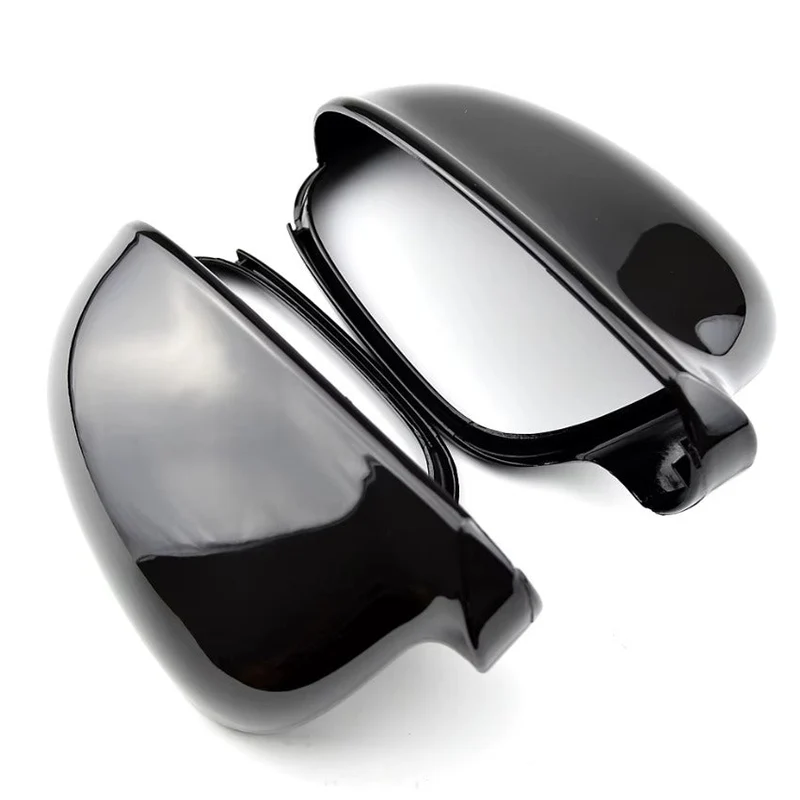 Coque Rétroviseur VW Golf 5 Noir Brillant Carbone