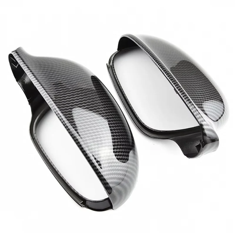 Coque Rétroviseur VW Golf 5 Noir Brillant Carbone