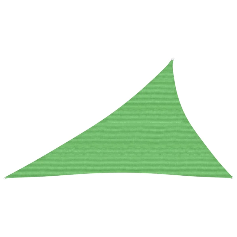 Voile d'ombrage 160 g/m² vert clair 3 x 4 x 5 m PEHD 02_0009383