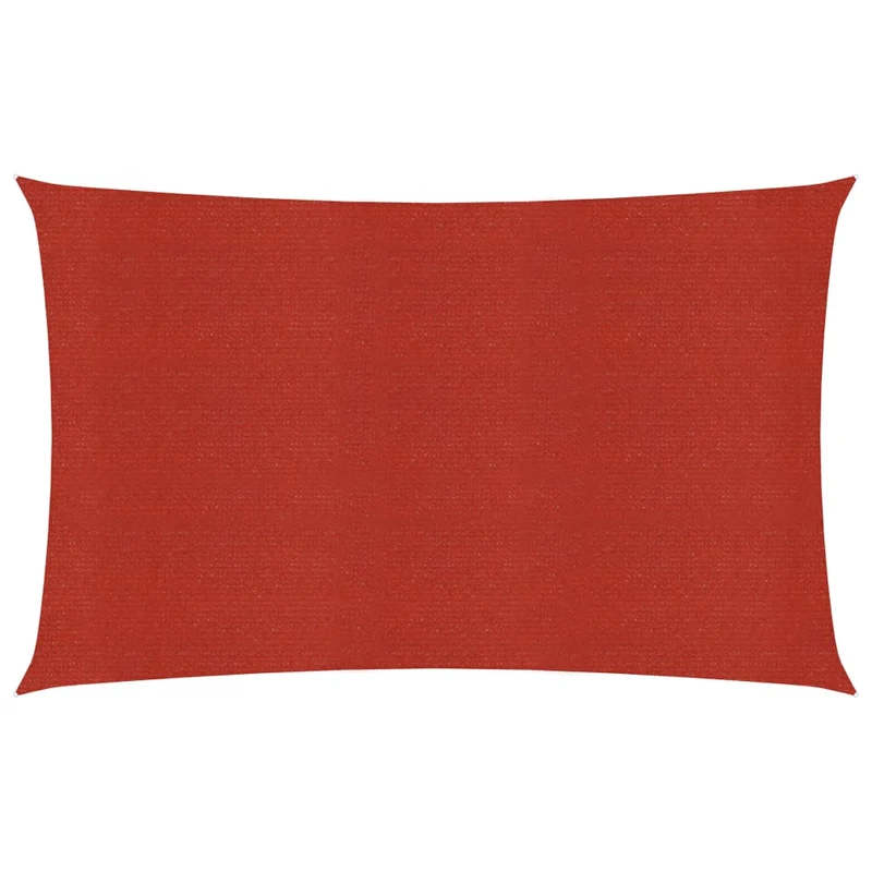 Voile d'ombrage 160 g/m² rouge 4 x 7 m PEHD 02_0009284