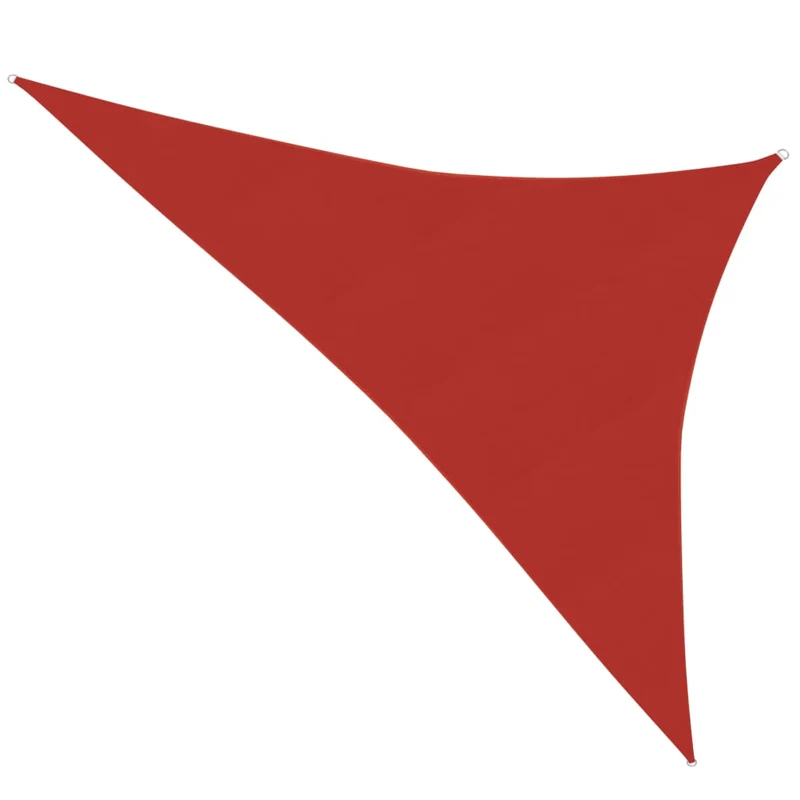 Voile d'ombrage 160 g/m² rouge 3 x 4 x 5 m PEHD 02_0009271