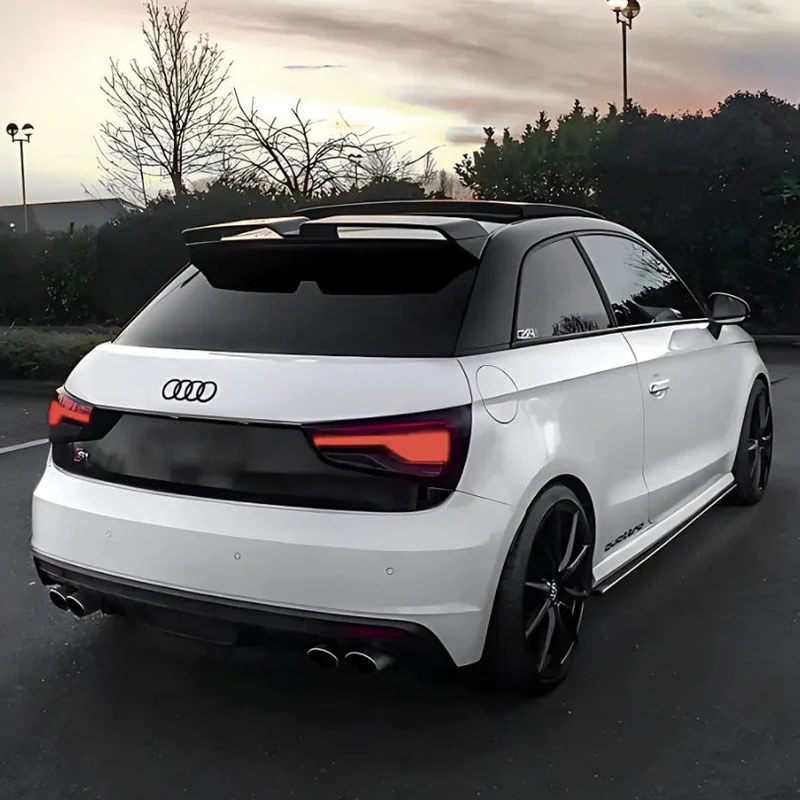 Spoiler Arriere Style S1 Audi A1 Noir Mat