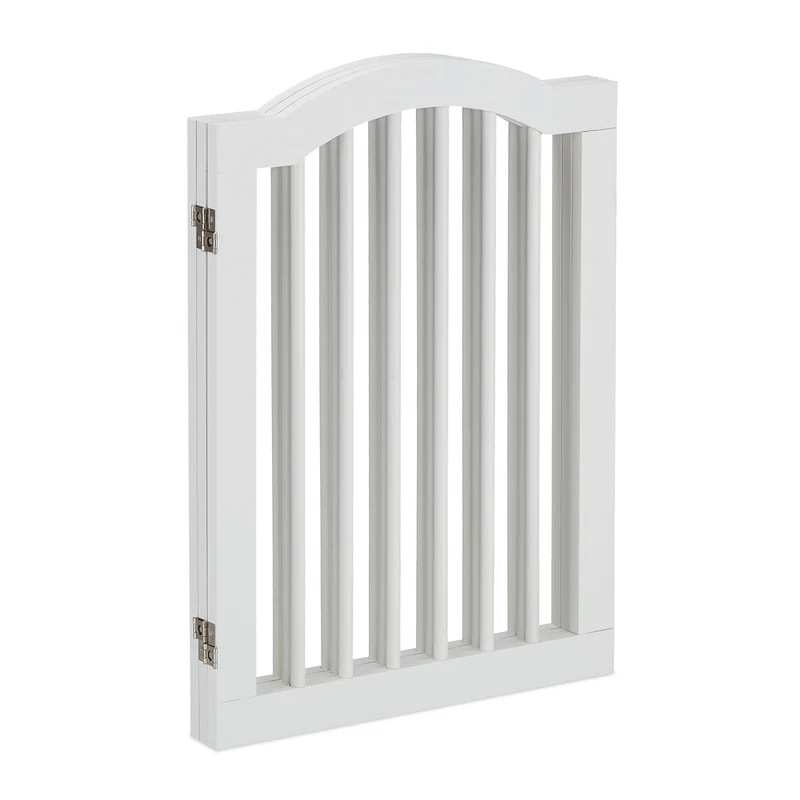 Barrière de sécurité pliable 70 x 3 x 60 cm protection animaux domestiques conseil sécurité en métal gris 13_0011299