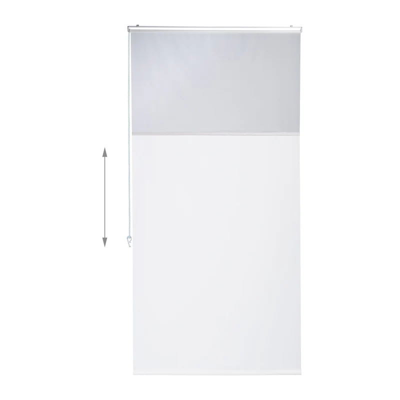 Store de baignoire moderne hydrofuge 60 x 240 cm design translucide en PVC blanc 13_0009858
