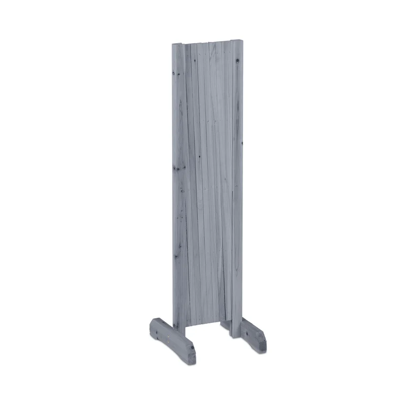 Tuteur extensible pour plantes grimpantes jardin 50 x 50 x 150 cm en bois de sapin gris 13_0013986