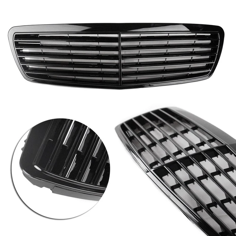 Calandre Sport Mercedes Classe E W211 2002-2006 Noir