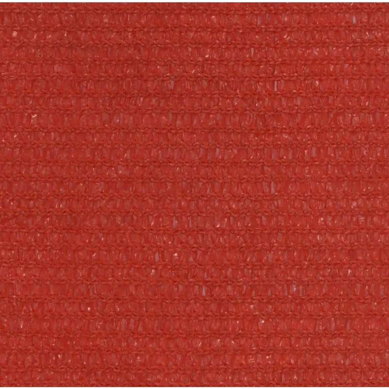 Voile toile d'ombrage parasol 160 g/m² PEHD 3,6 x 3,6 m rouge 02_0009262