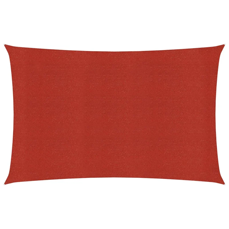 Voile d'ombrage 160 g/m² rouge 2 x 3,5 m PEHD 02_0009255
