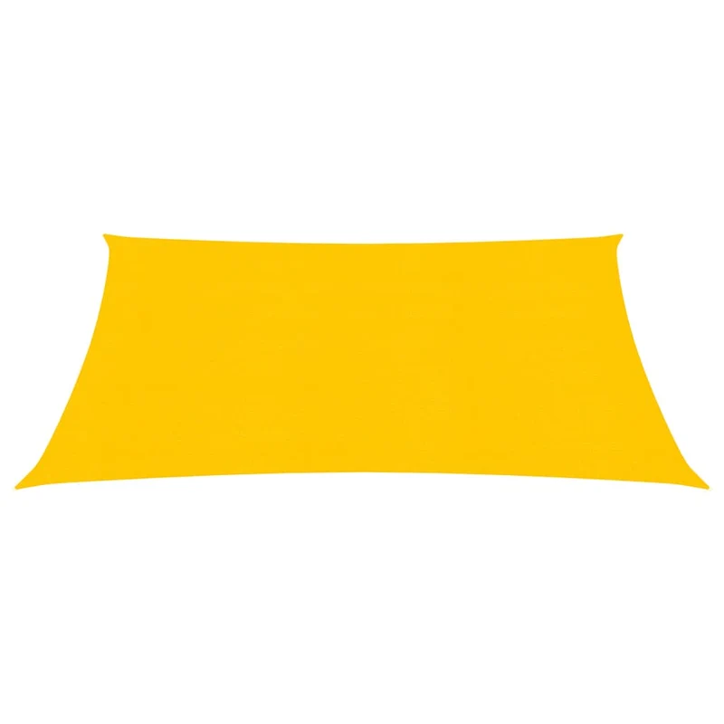 Voile d'ombrage 160 g/m² 2 x 2 m PEHD jaune 02_0009117