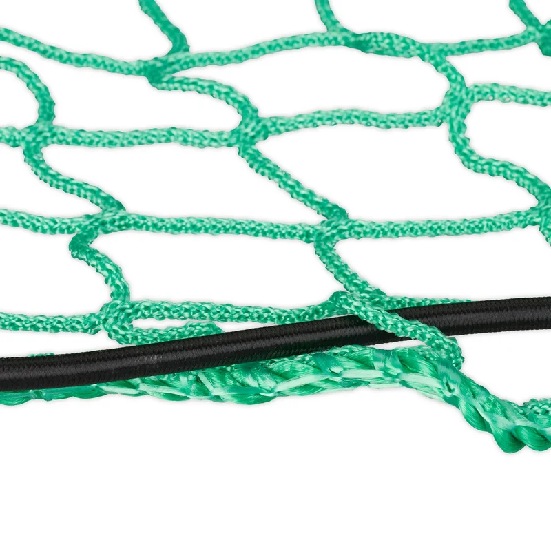 Lot de 1 filet de remorque de protection sécurisé 3 x 4 m installation rapide en plastique vert 13_0012542