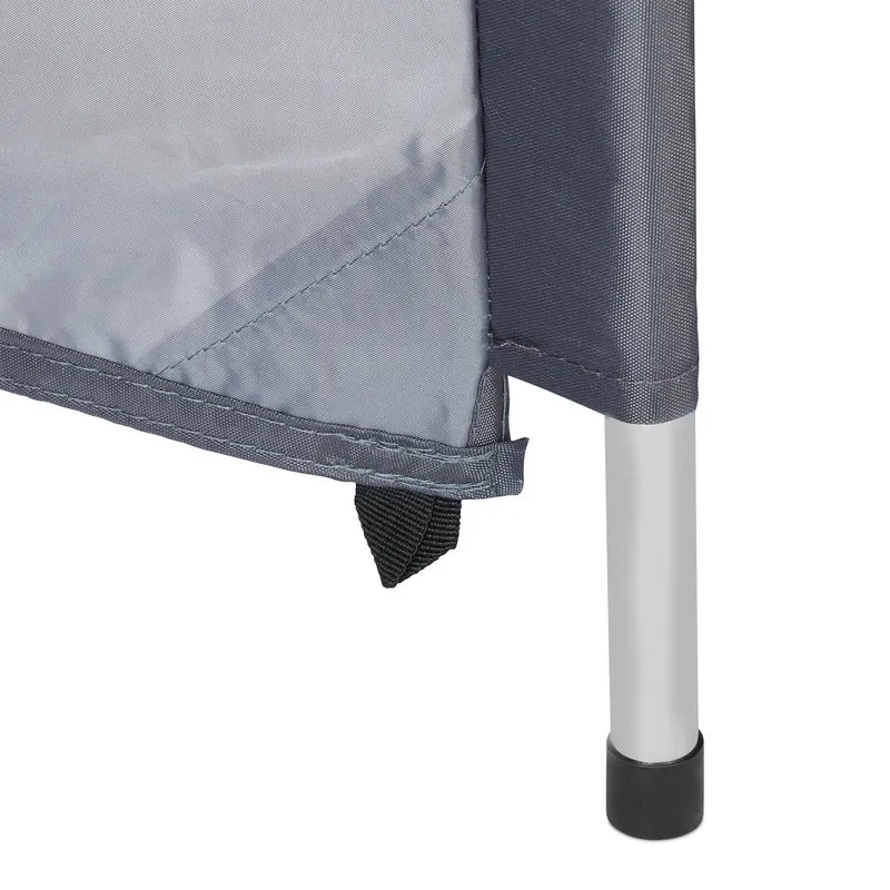 Brise-vue et auvent pliable idéal plage camping 400 x 160 cm stable et hydrofuge en polyester beige 13_0010823
