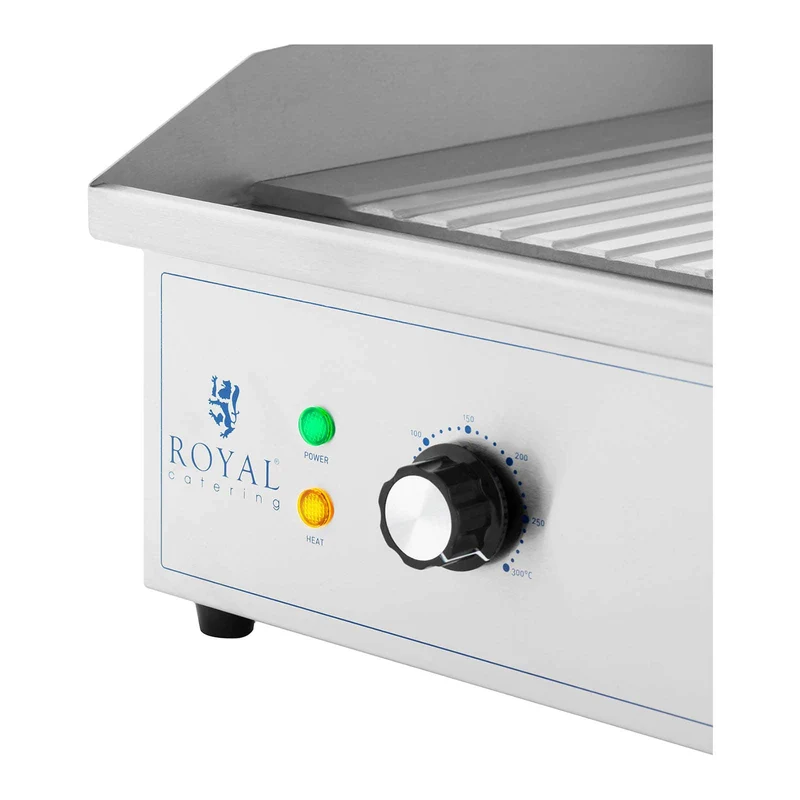 Plancha grill électrique rainurée 700 x 400 mm 4 400 watts 14_0004053