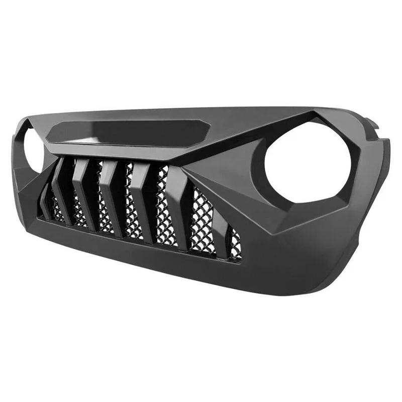 Calandre Mammoth Noir Mat Jeep Wrangler JL 2017-2021