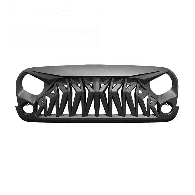 Calandre Sport Noir Mat Jeep Wrangler JK 2007-2017