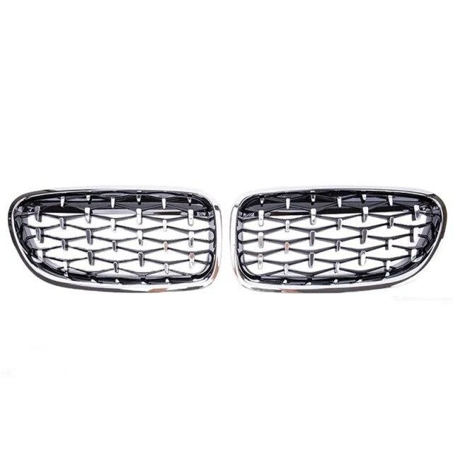 Calandre Diamond BMW Série 5 F10 2010-2016 Noir
