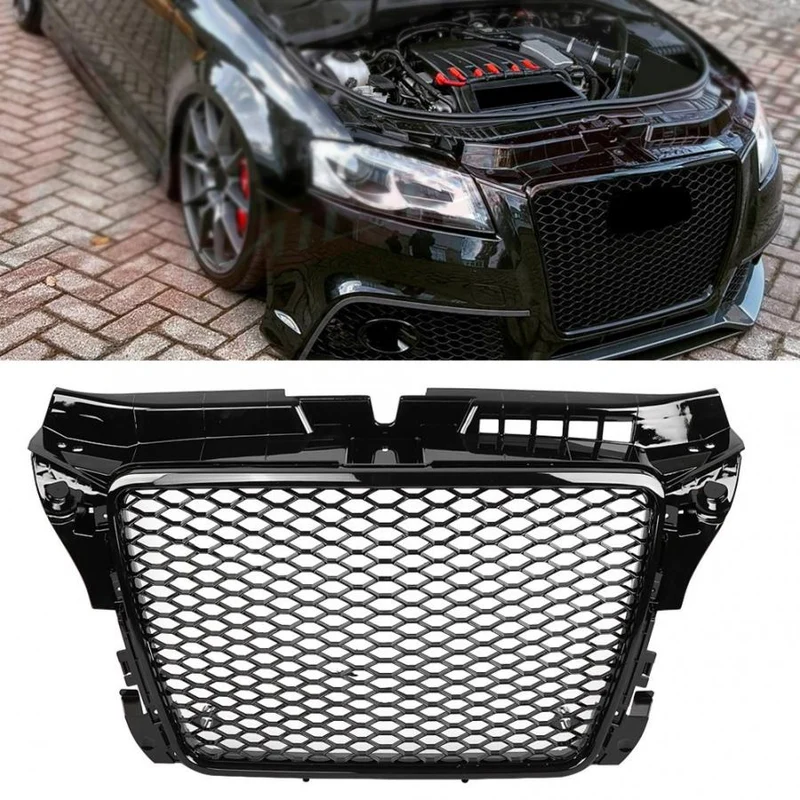 Calandre RS Audi S3 8P Noir 2009-2013