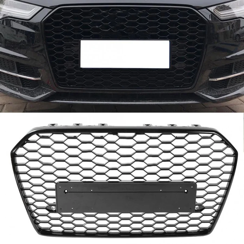 Calandre Sport Noir Mat Audi S6 2016-2018