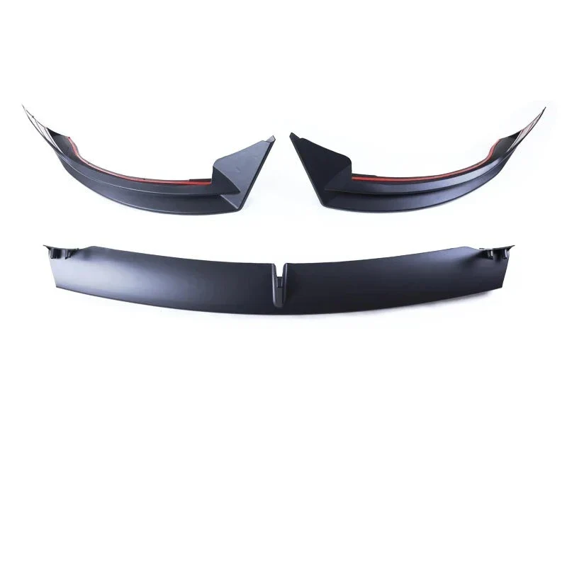 Spoiler Lame Avant Tesla Model 3 et Y Noir Mat