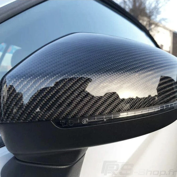 Coques Retroviseurs Carbone Audi A3 S3 RS3 8V Paire