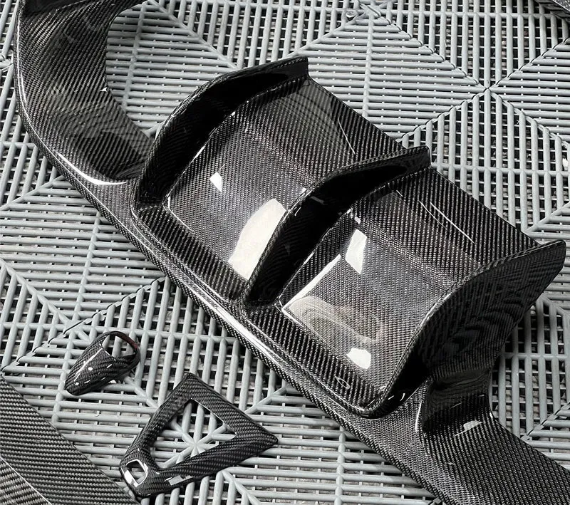 Diffuseur Style V BMW F80 F82 F83 Fibre De Carbone