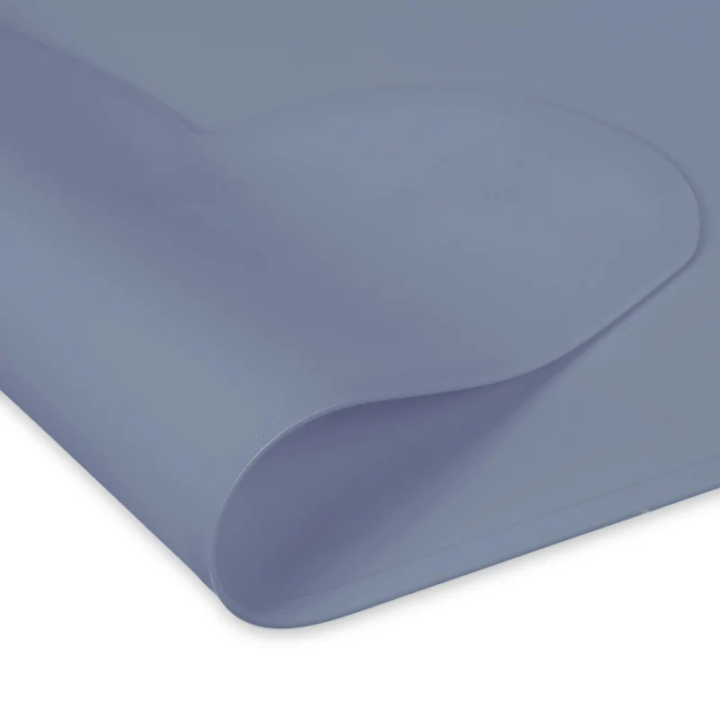 Lot de 2 sets de table antidérapants pour enfants 47,5 x 26,5 cm forme nuage nettoyage facile en silicone bleu 13_0013689