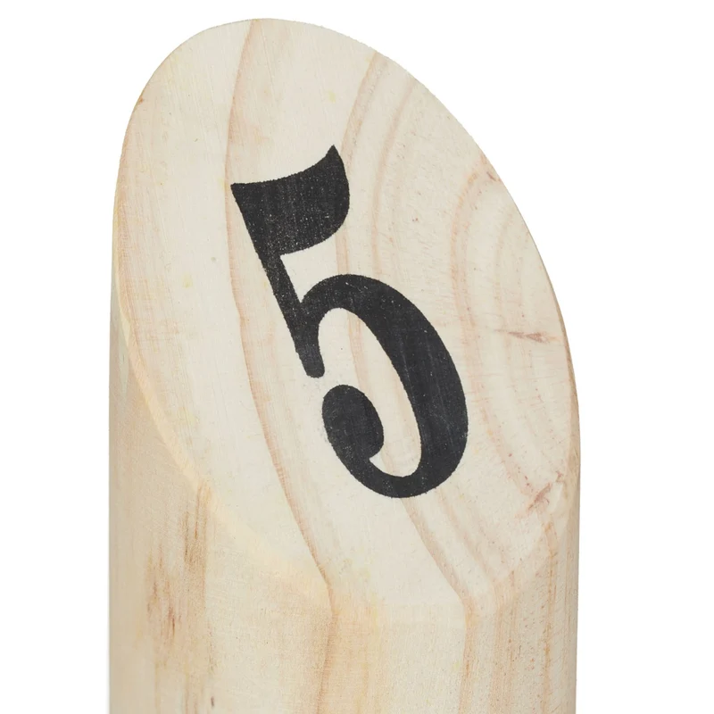Jeu de lancer en bois d'extérieur convivial 50 x 50 x 10 cm en bois de pin naturel 13_0011434