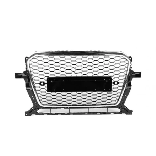 Calandre Racing Bicolore Audi SQ5 8R Noir Chrome
