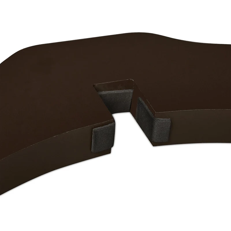 Barrière de sécurité pliable pour animaux protection escaliers cheminée 92 x 70 x 5 cm en métal gris 13_0011431