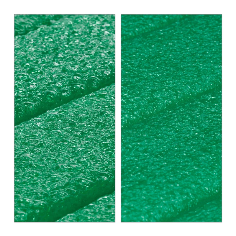 Lot de 3 coussins de genoux ergonomiques pour jardinage confortables 50 x 30 x 10 cm en mousse verte 13_0010844
