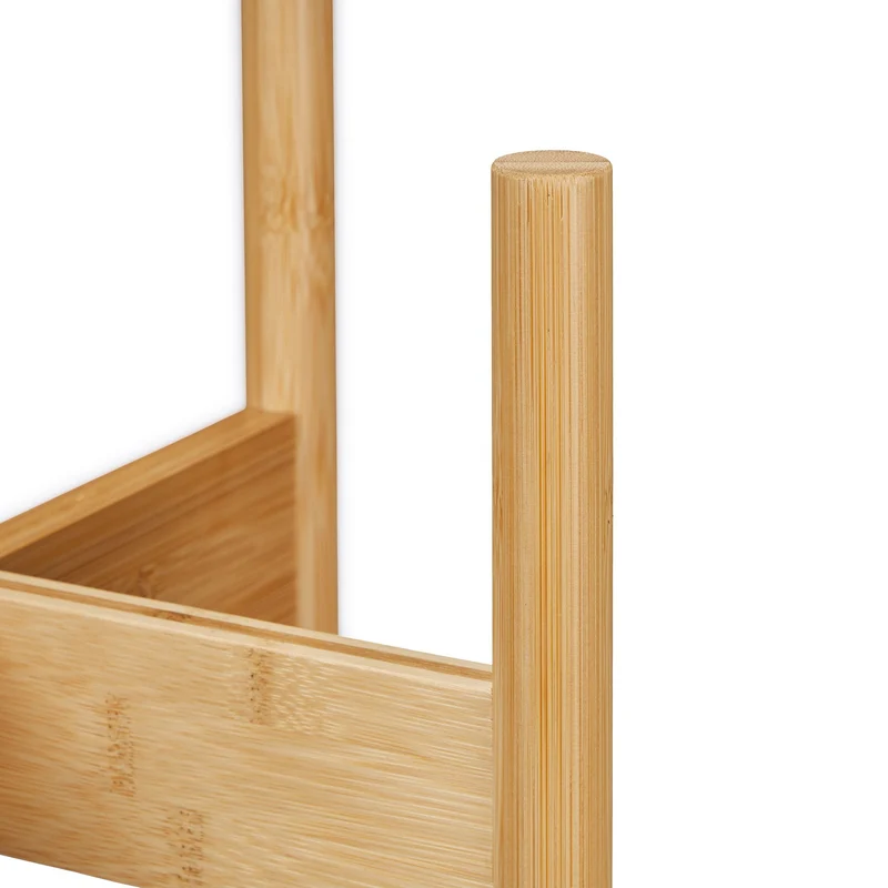 Lot de 3 supports pour pots de fleurs décoratifs intérieur 33 x 25 x 25 cm en bambou naturel 13_0015145