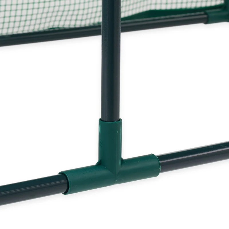 Serre de jardin portable pratique pour légumes 200 x 100 x 100 cm en PE vert 13_0015031