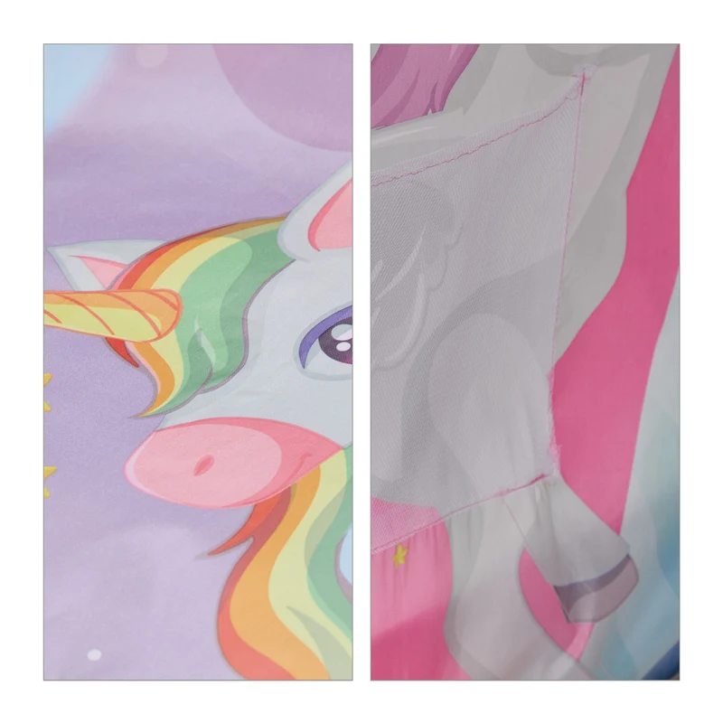 Tente pour enfant multicolore design chaleureux 220 x 79 cm stimule l'imagination en polyester multicolore 13_0015544