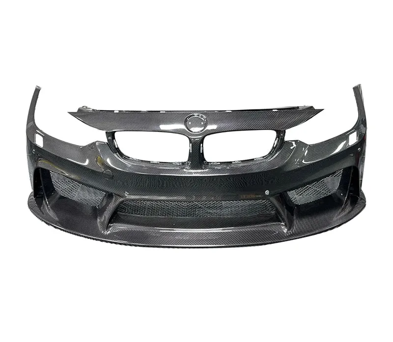 Pare-chocs Avant 3D Fibre Carbone BMW F80 F82