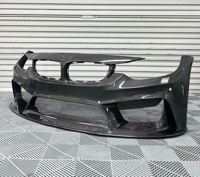 Pare-chocs Avant 3D Fibre Carbone BMW F80 F82