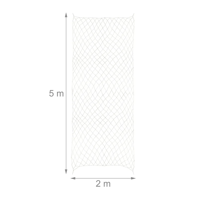 Filet de croissance pour plantes grimpantes jardin 200 x 300 cm support ergonomique en jute naturel 13_0015292