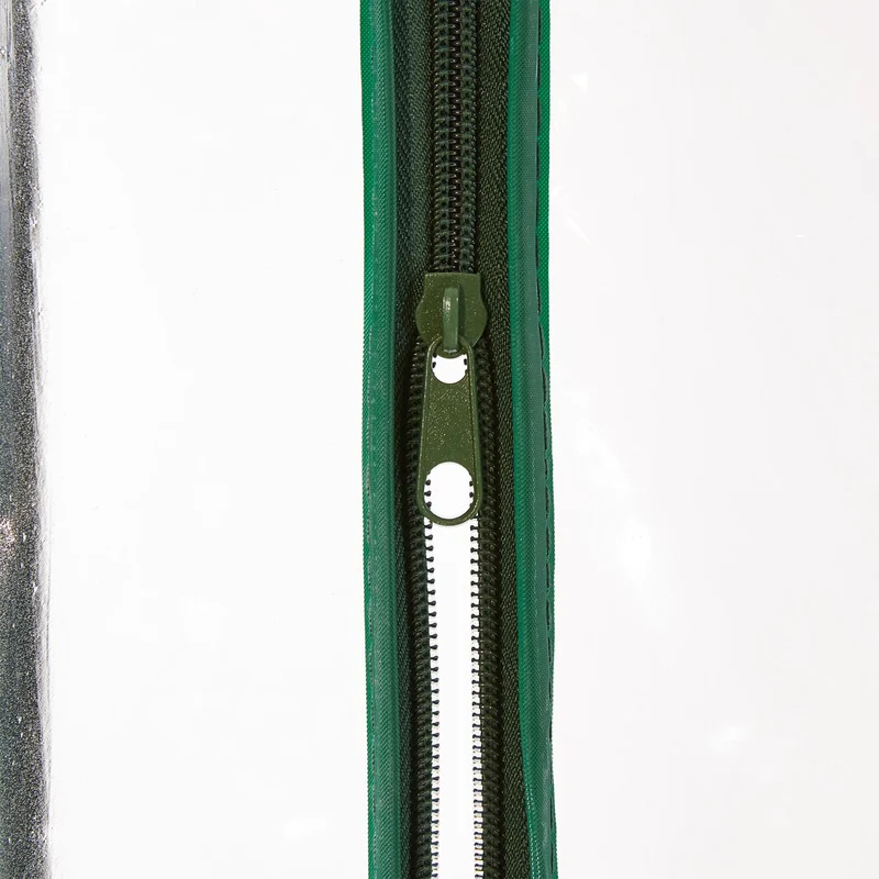 Serre de jardin pour tomates et plantes chaudes 200 x 100 x 100 cm en PVC translucide 13_0011948