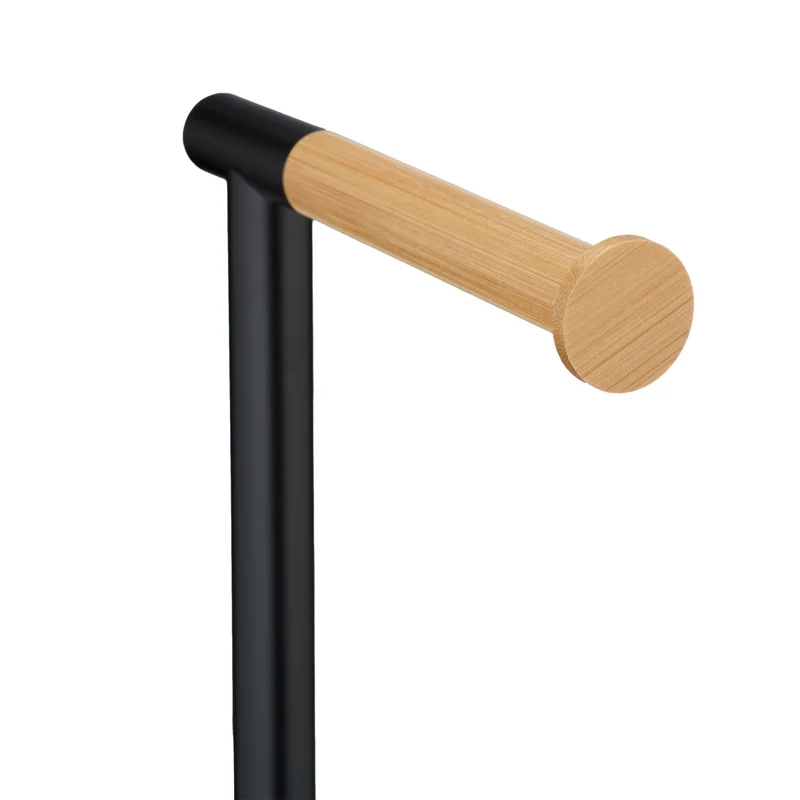 Serviteur WC à poser hygiénique 66,5 x 23 x 18 cm design moderne en acier inoxydable argenté 13_0015461