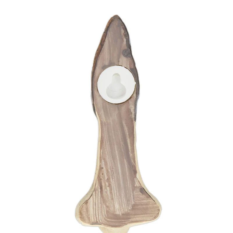 Visage déco tronc d'arbre en pierre artificielle naturel 30 x 20 x 5 cm ambiance féerique jardin 13_0013105