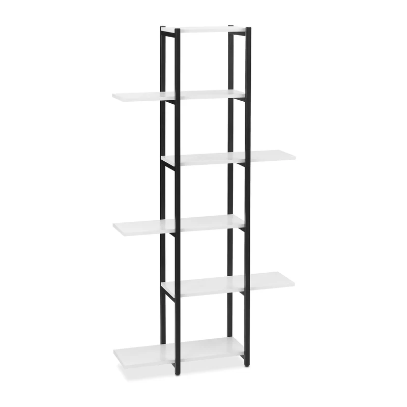 Étagère à plantes avec 6 niveaux pour salon ou véranda 150 x 78 x 24 cm en métal noir 13_0010982