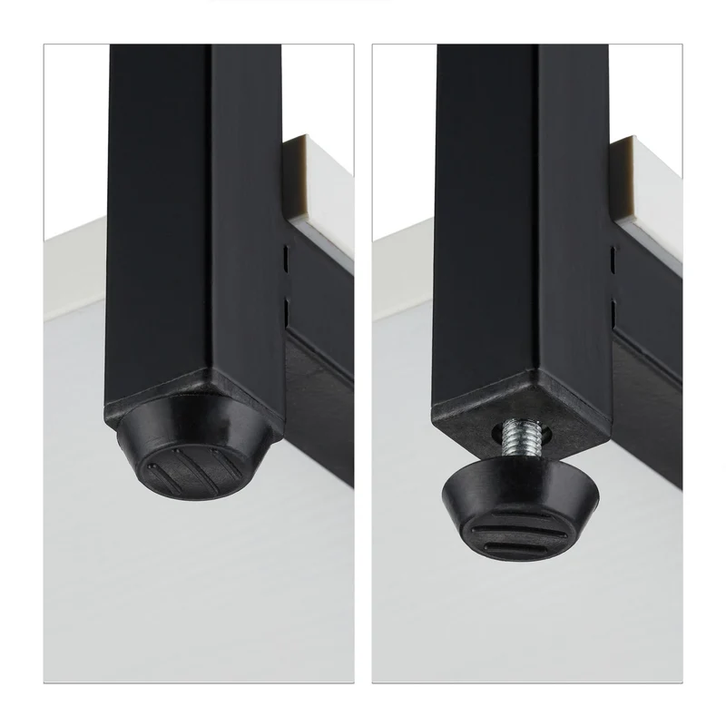 Étagère à plantes avec 6 niveaux pour salon ou véranda 150 x 78 x 24 cm en métal noir 13_0010982