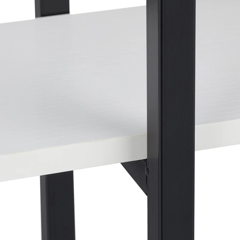 Étagère à plantes avec 6 niveaux pour salon ou véranda 150 x 78 x 24 cm en métal noir 13_0010982
