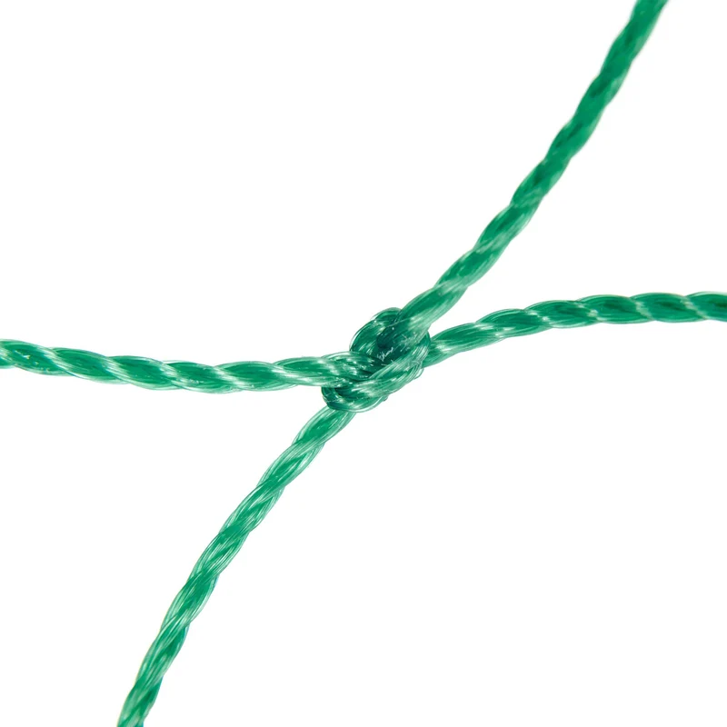 Lot de 2 tuteurs support de croissance jardin 200 x 15 x 15 cm pratique résistant en plastique vert 13_0015656
