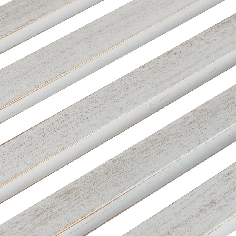 Banc de jardin intemporel 140 x 60 x 80 cm résistant aux intempéries décoration champêtre en métal blanc-bronze 13_0010503