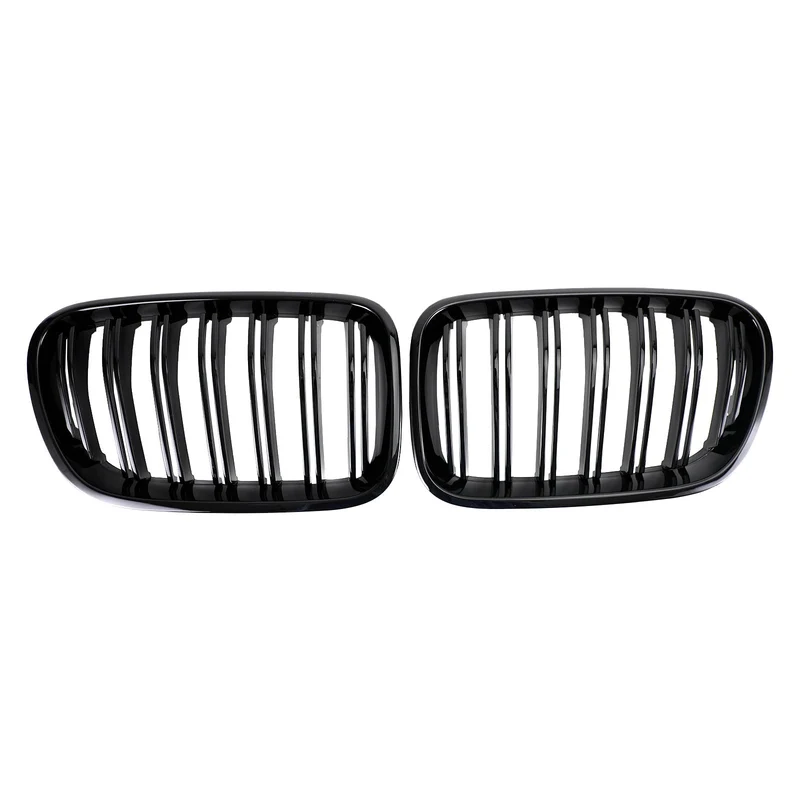 Grille Pare-Chocs Avant BMW X3 F25 Noir Brillant Double Ligne 2011-2014