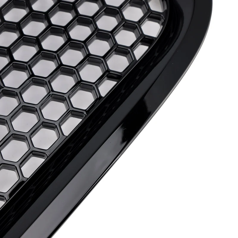 Grille Calandre Nid Abeille Noir Brillant Volvo S40 V50 2008-2012