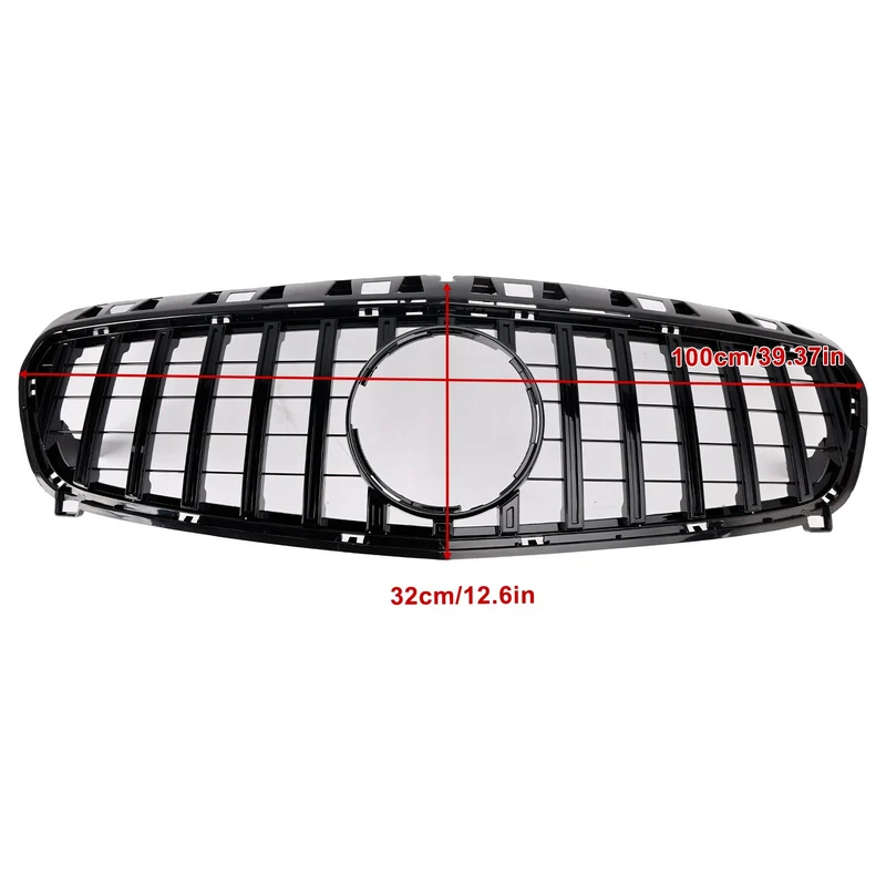 Grille Pare-Chocs Noir Brillant Mercedes Classe A W176 2013-2015