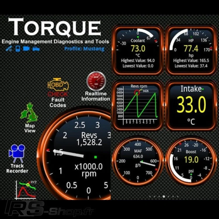 Outil Diagnostic OBD ELM 327 V2.1 Bluetooth