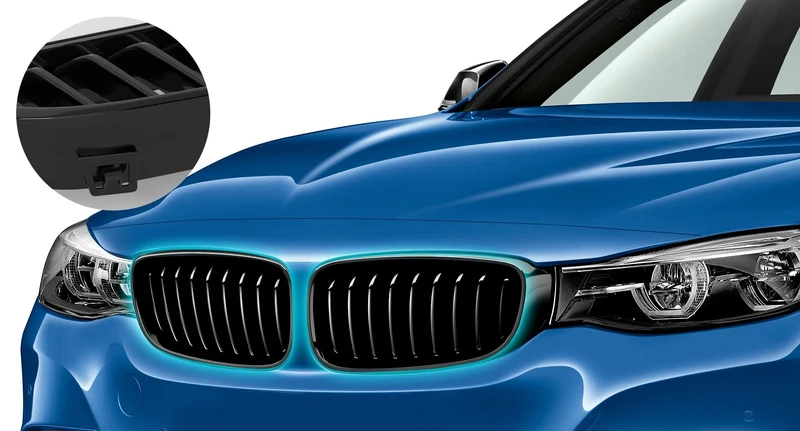 Grille Avant Noire Brillante BMW Série 3 F30 F31 F35 2012-2019