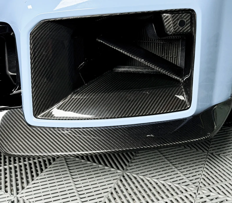 Grilles Aération Avant Fibre Carbone MP BMW G87 M2