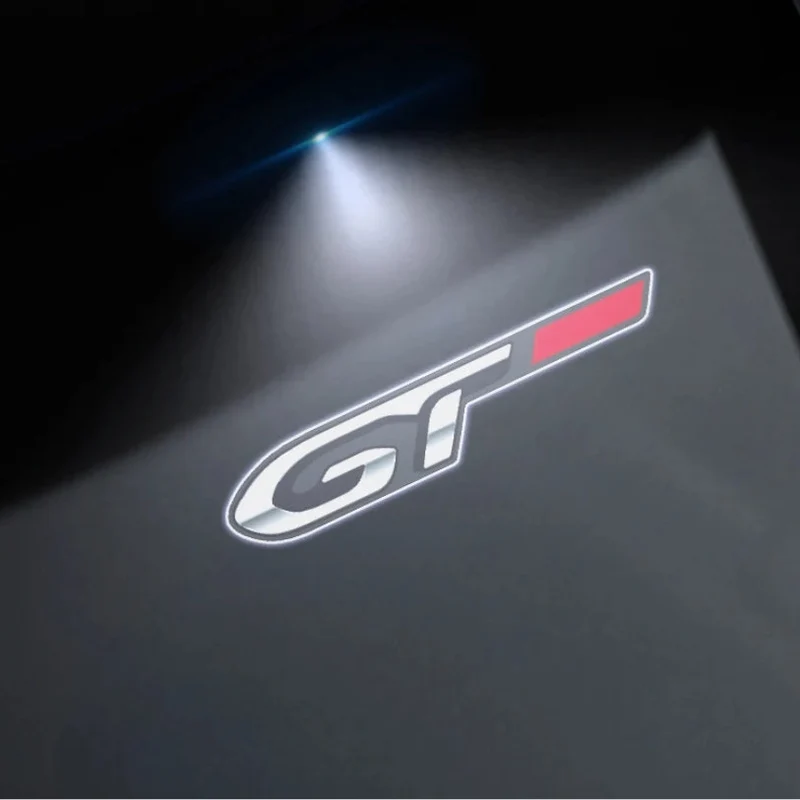 Projecteurs LED Porte Logo Peugeot GT R